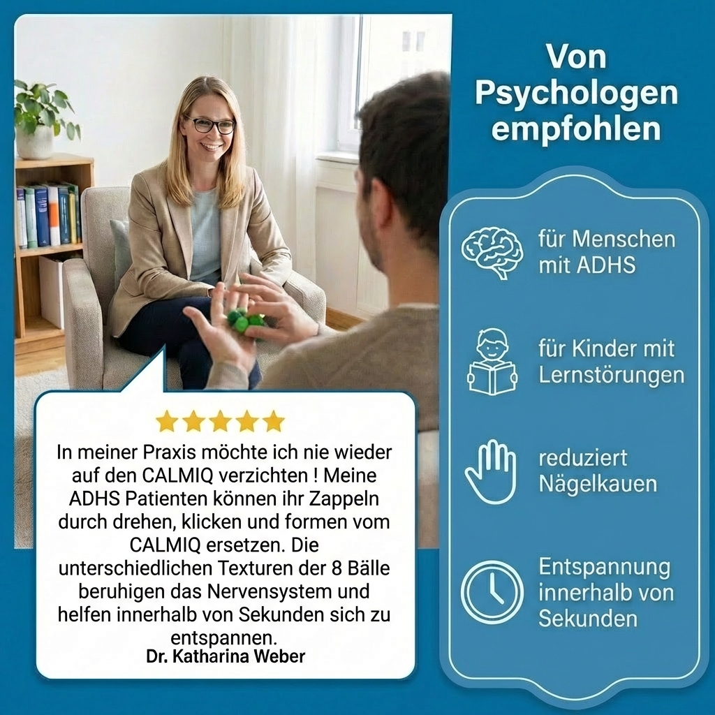 Der CALMIQ - das smarte Fidget Toy für jeden