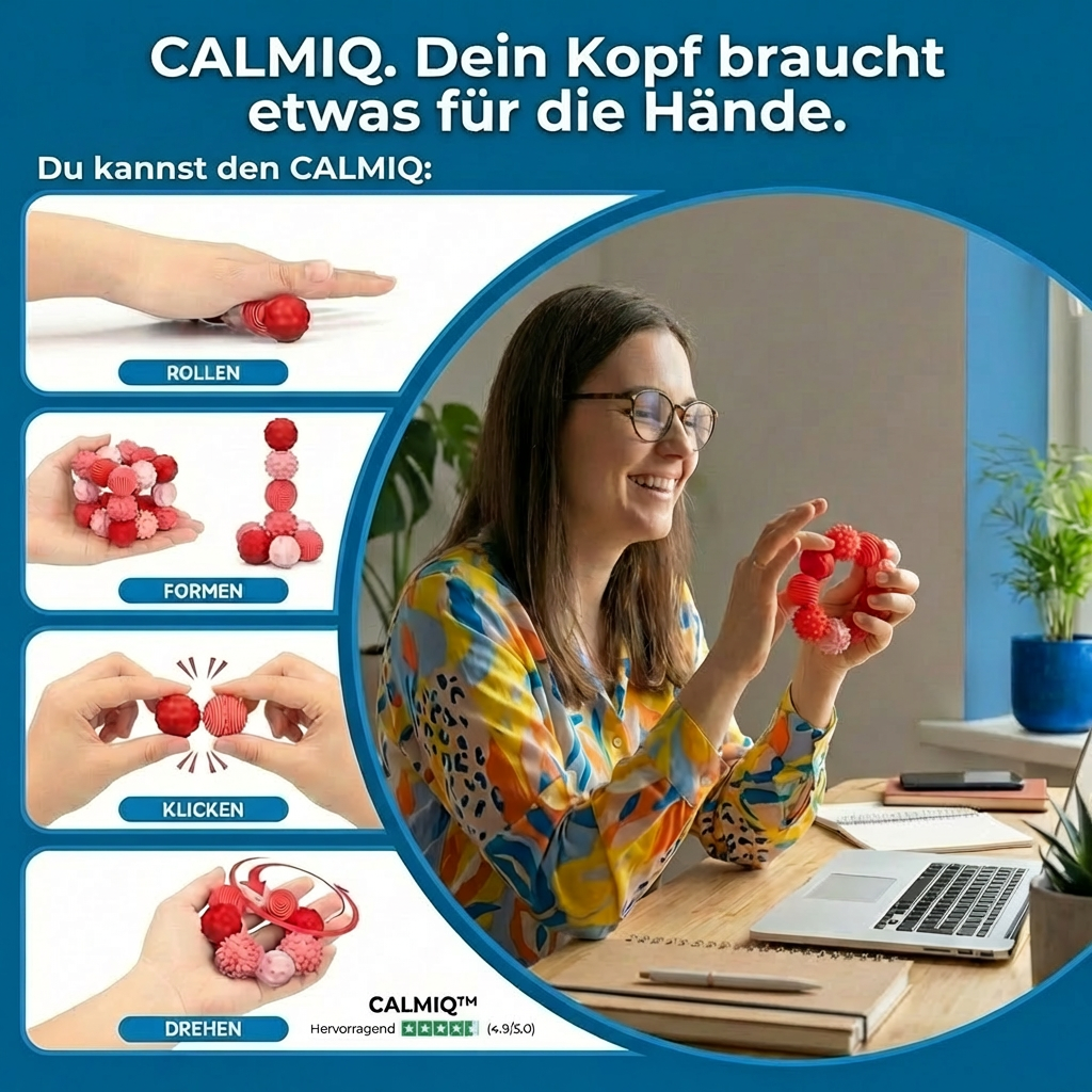 Der CALMIQ - das smarte Fidget Toy für jeden