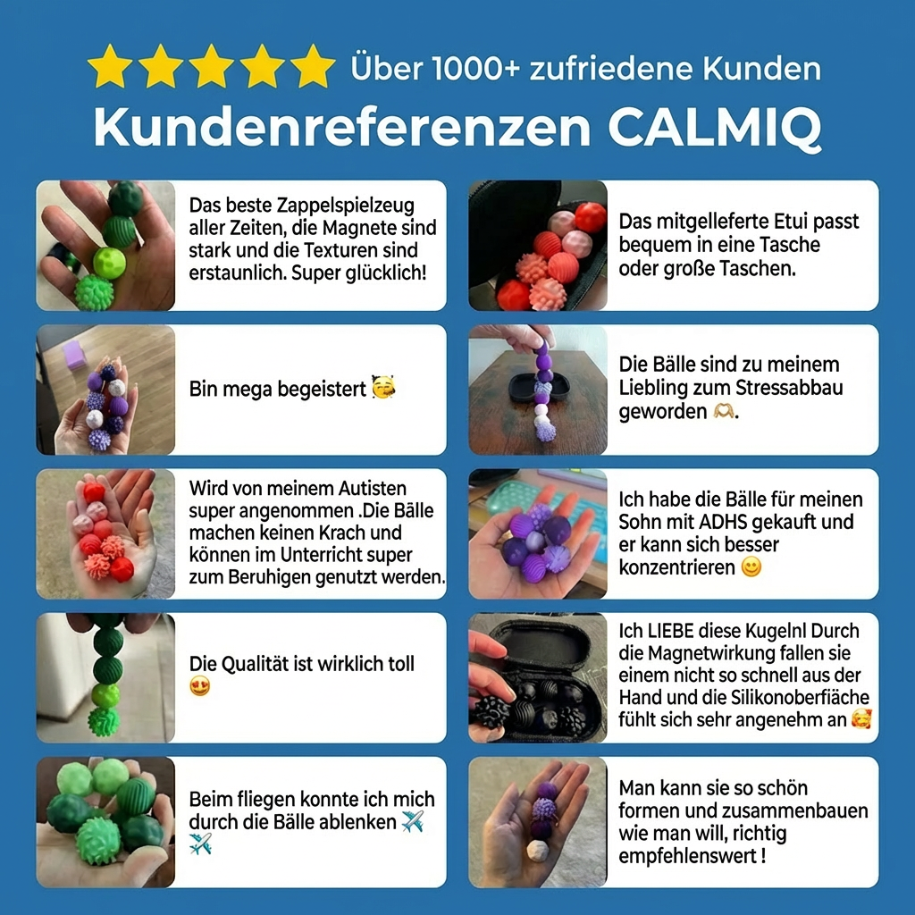 Der CALMIQ - das smarte Fidget Toy für jeden